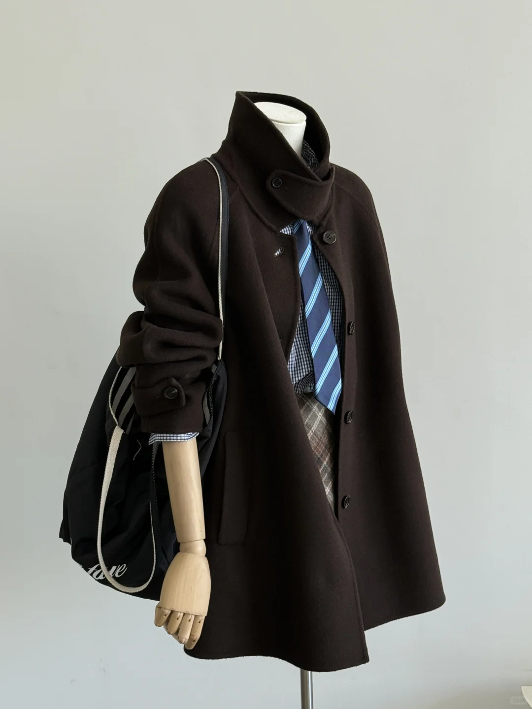 萝莉咖色小外套~娇柔俏丽的舒适感万岁❗️