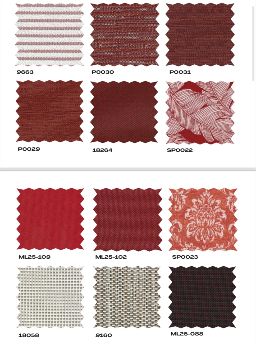 防水户外面料款式也很多