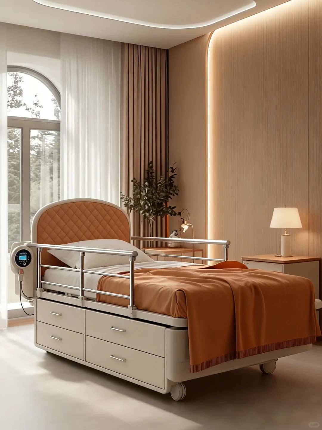 ?把“森林疗愈舱”搬回家！适老化卧室空间