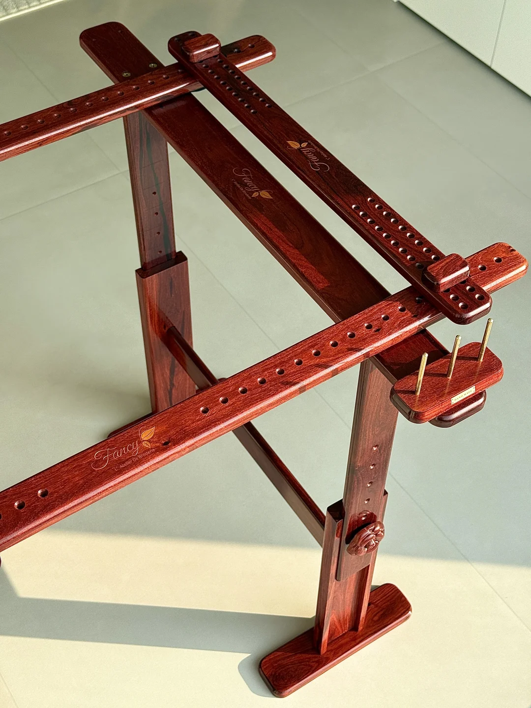 法绣工具鉴赏|珍藏级红木印度小叶紫檀