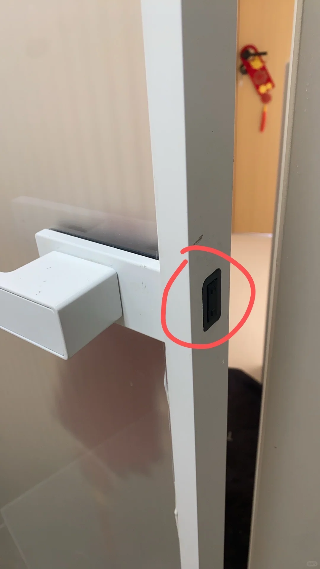 求磁吸锁换机械锁