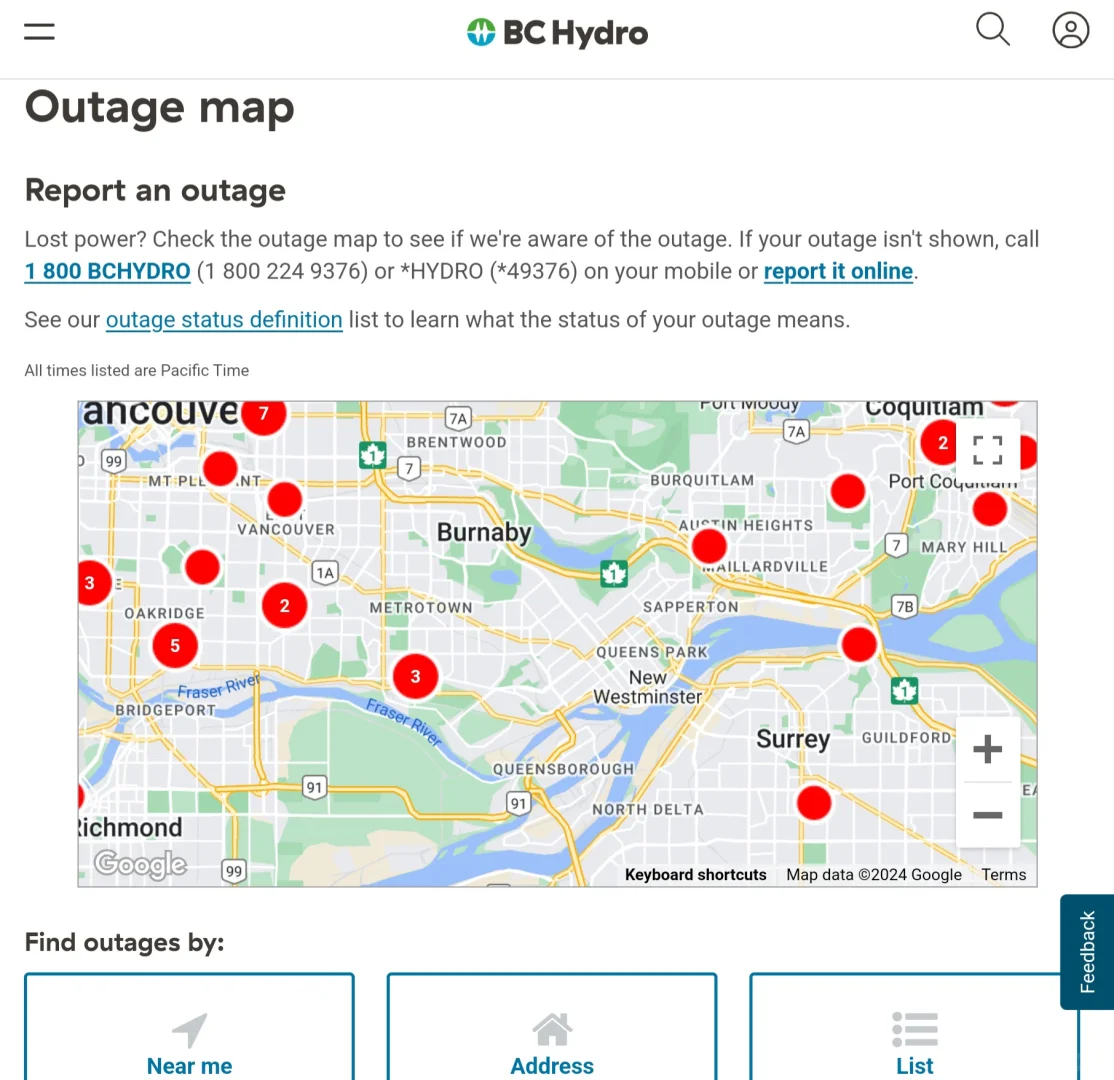 谁还不会查询停电