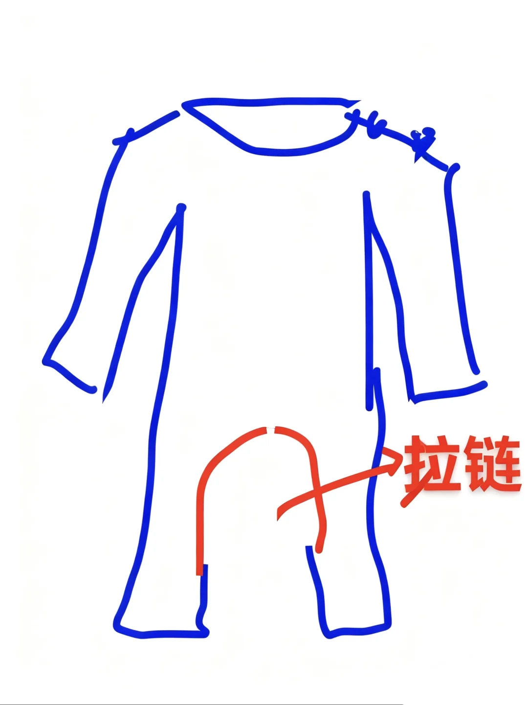 为什么没人生产这种宝宝连体衣❓