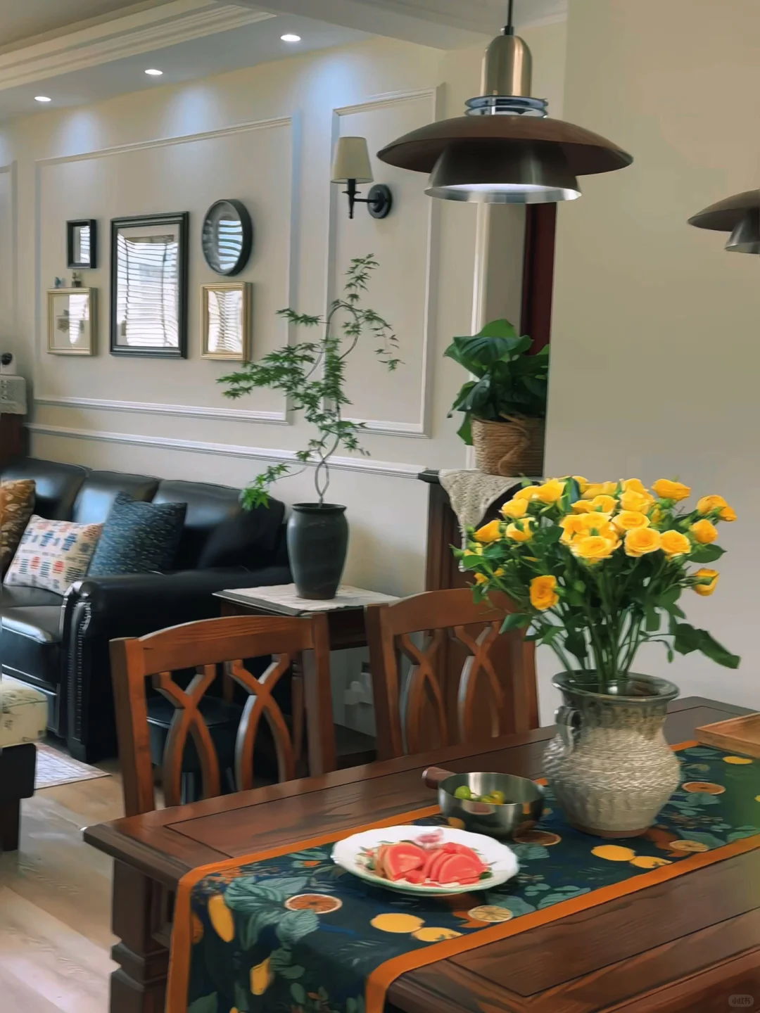 家的样子，普通，干净，整洁