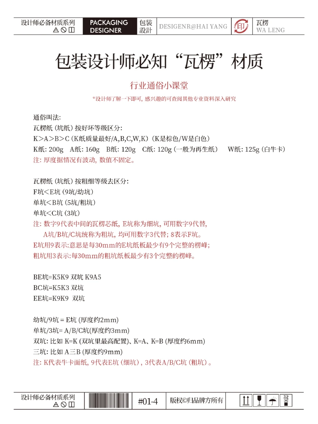 包装设计｜瓦楞纸的材质知识分享