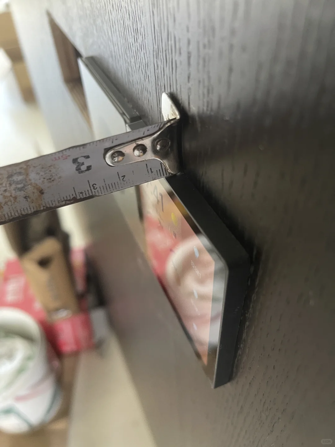 左滑??看平头熊AKplus中控屏上墙效果❗️❗️