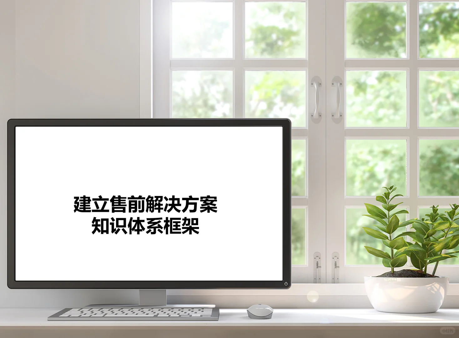 建立售前解决方案知识体系框架