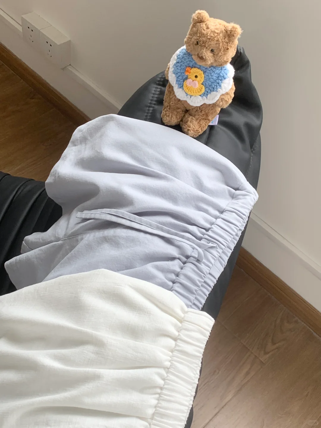 救命！！亚麻短裤面料和颜色终于确认好了！！