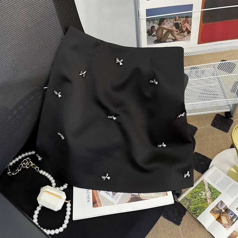 ?夏日通勤神器!韩系显白A字半裙