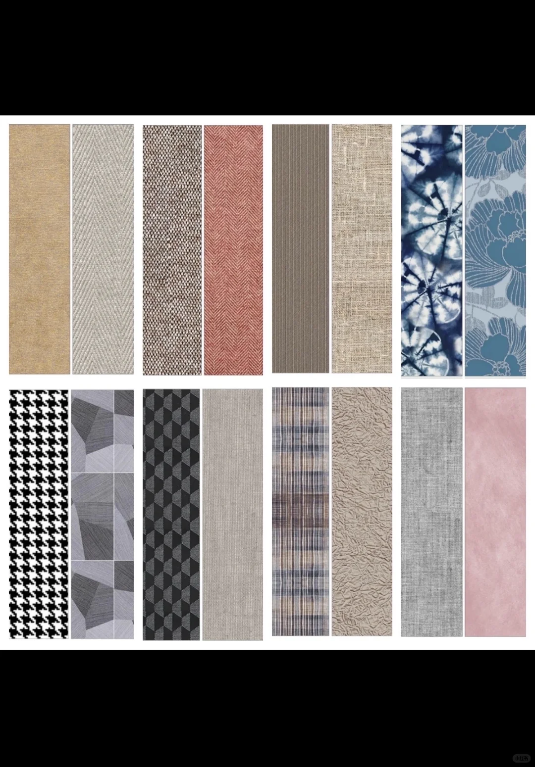 今天教你快速制作这种超写实的棉麻材质!