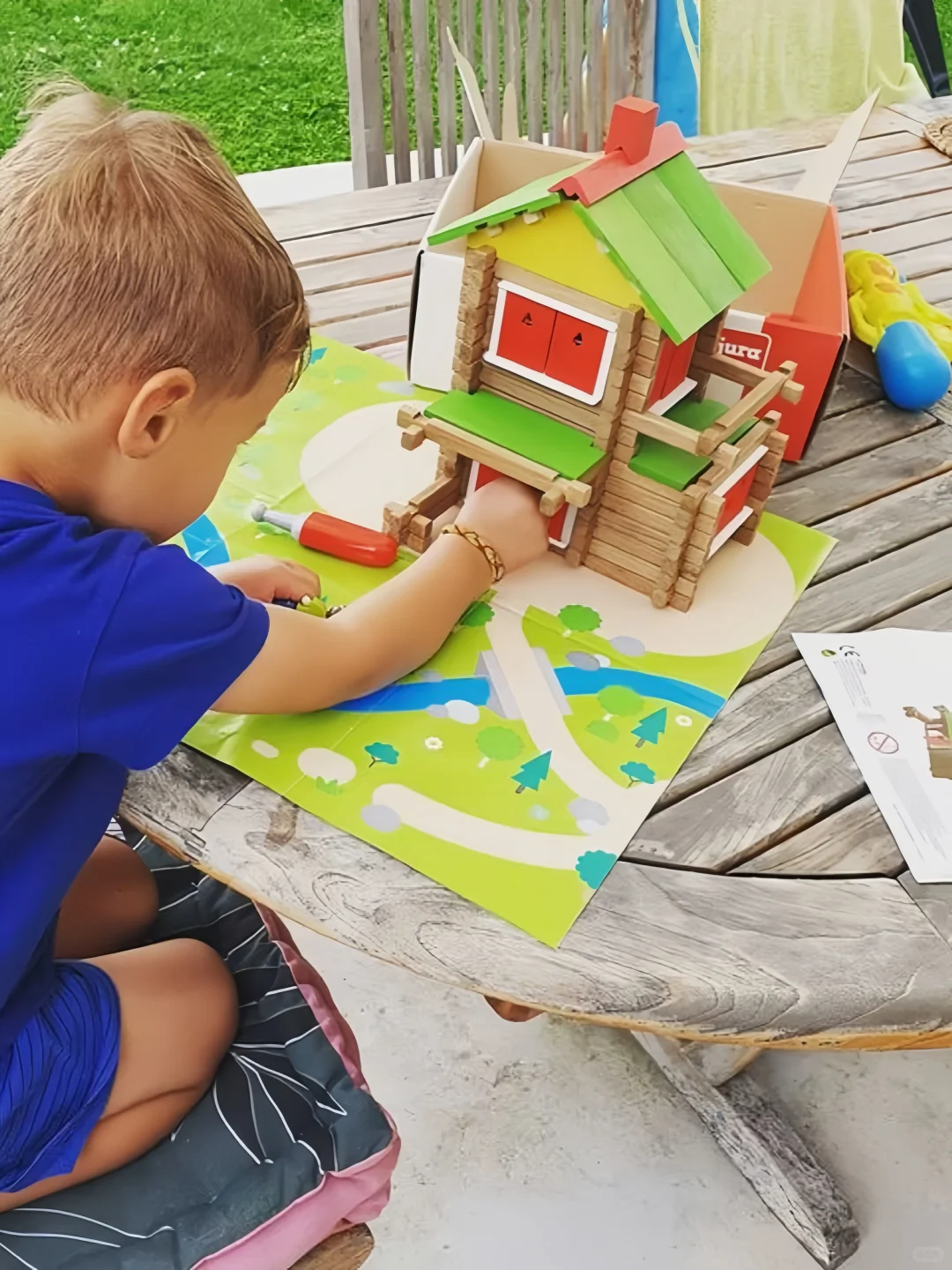 Jeujura积木小屋｜邀明月共筑法式童话