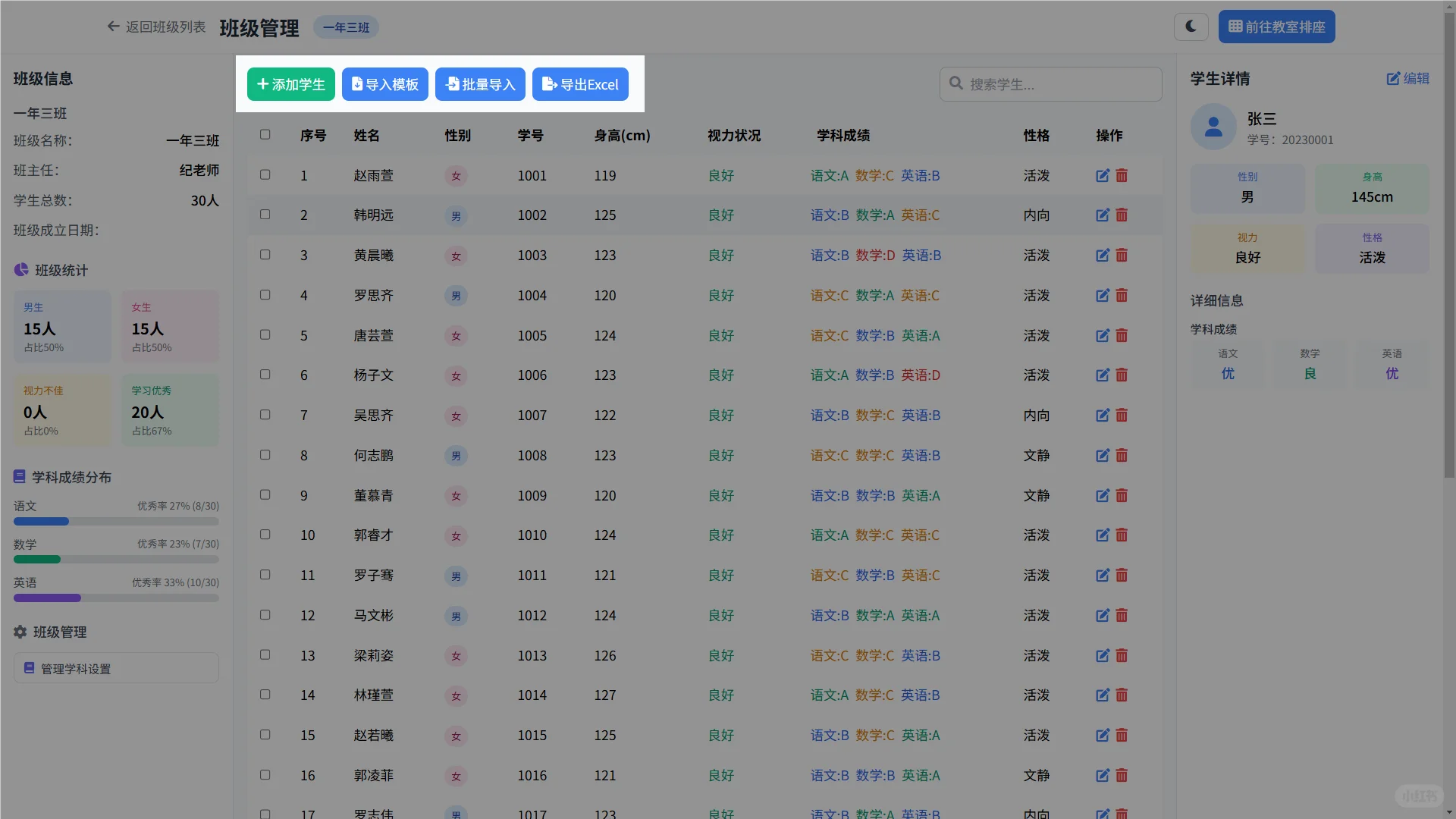 这个天花板神器，建议班主任人手一个