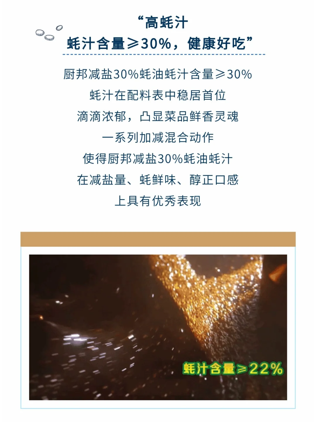 厨邦新品蚝油来袭