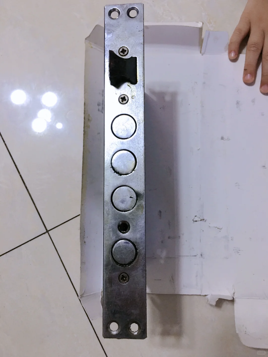 一个理工科女生可以做什么?④换防盗门锁