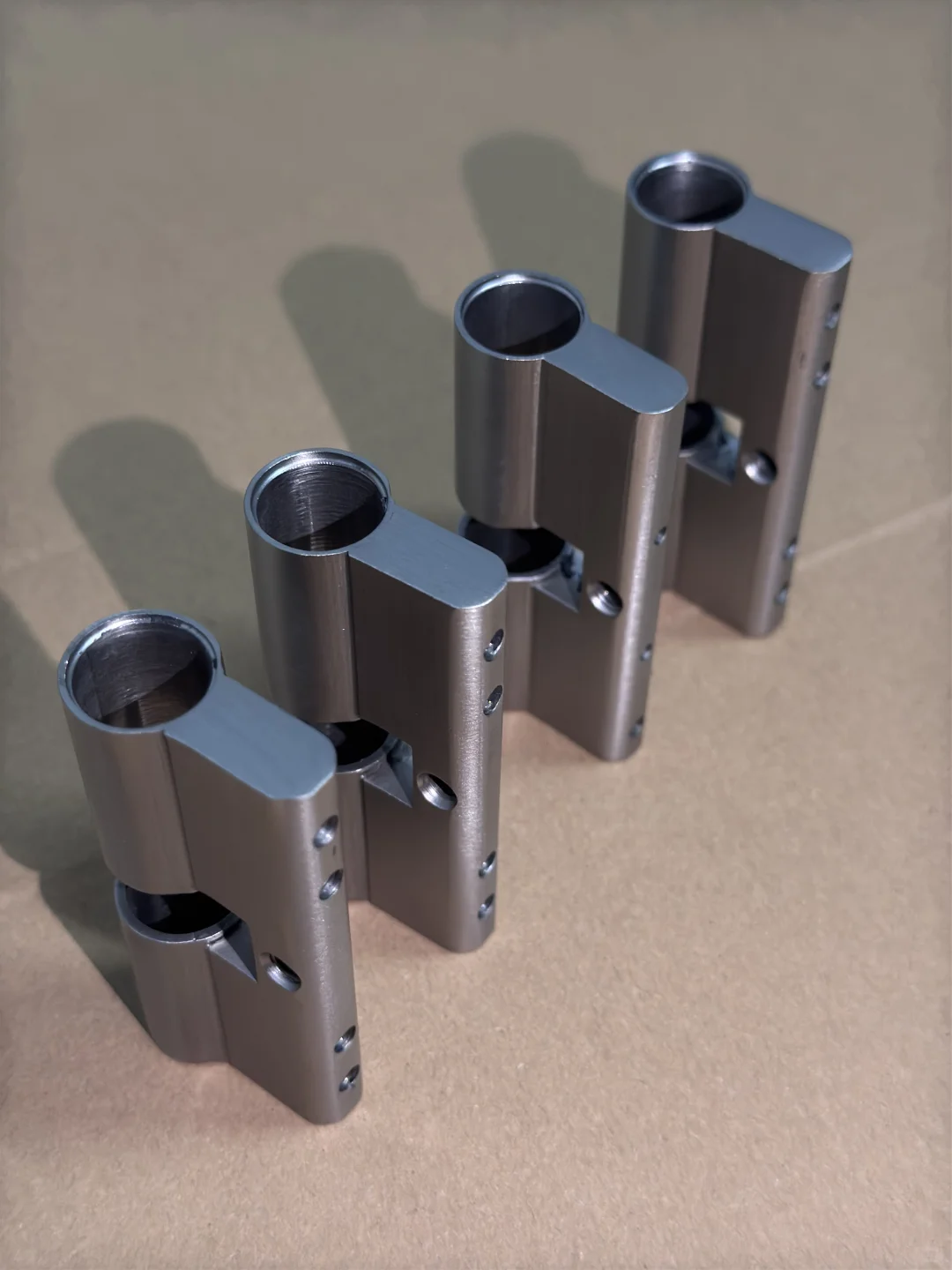 定制防盗门锁芯，不锈钢包铜芯