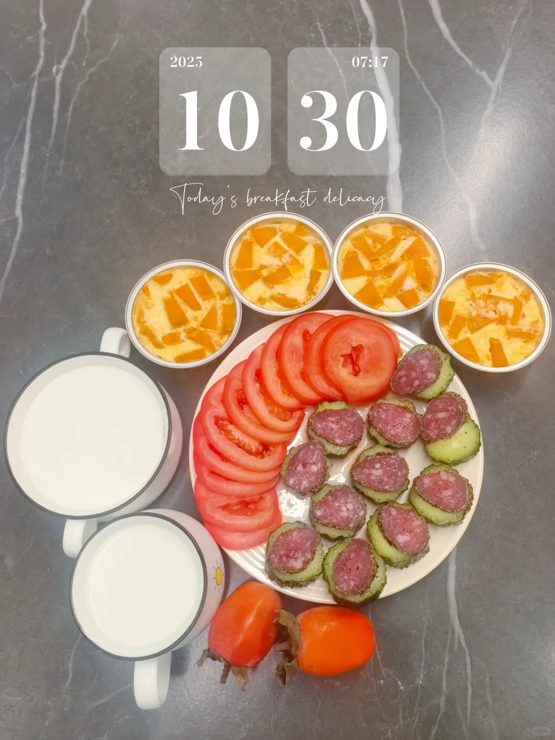 11月份第1️⃣周低碳早餐