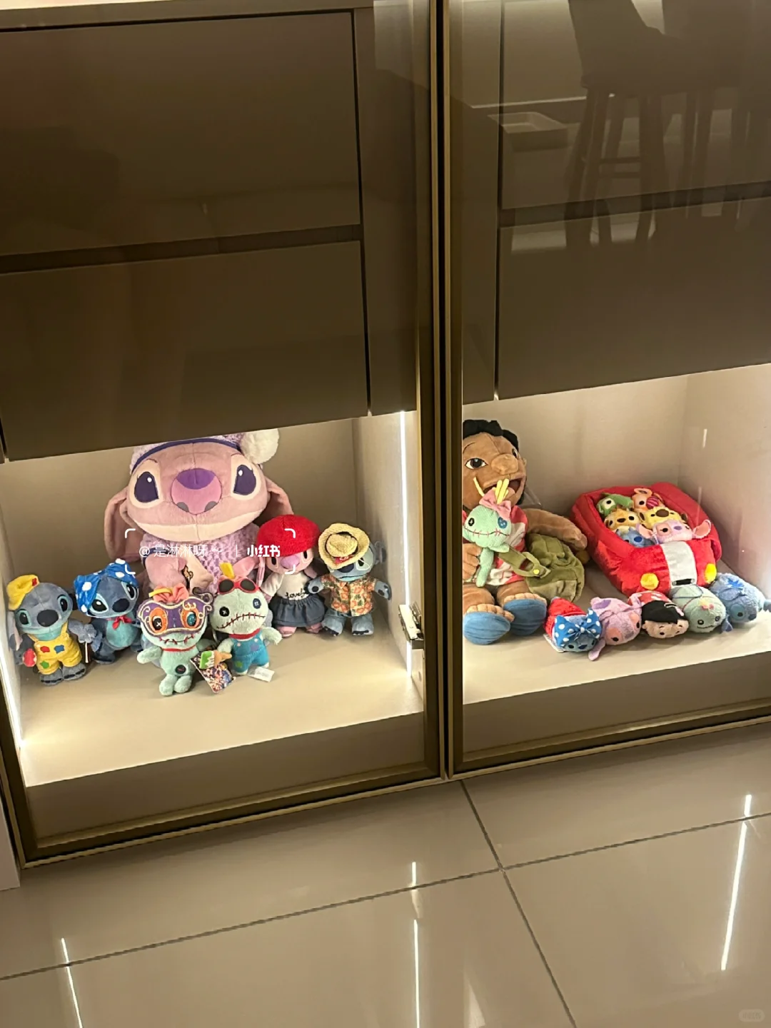 ?? 收藏了14 年的史迪奇们 可以展示了！！