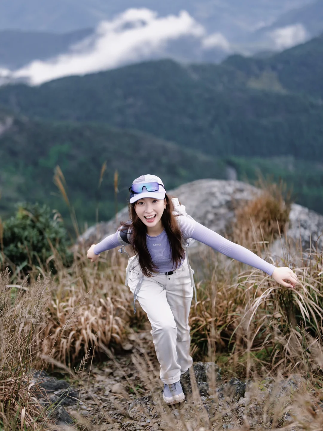 降温了！出来爬山啦