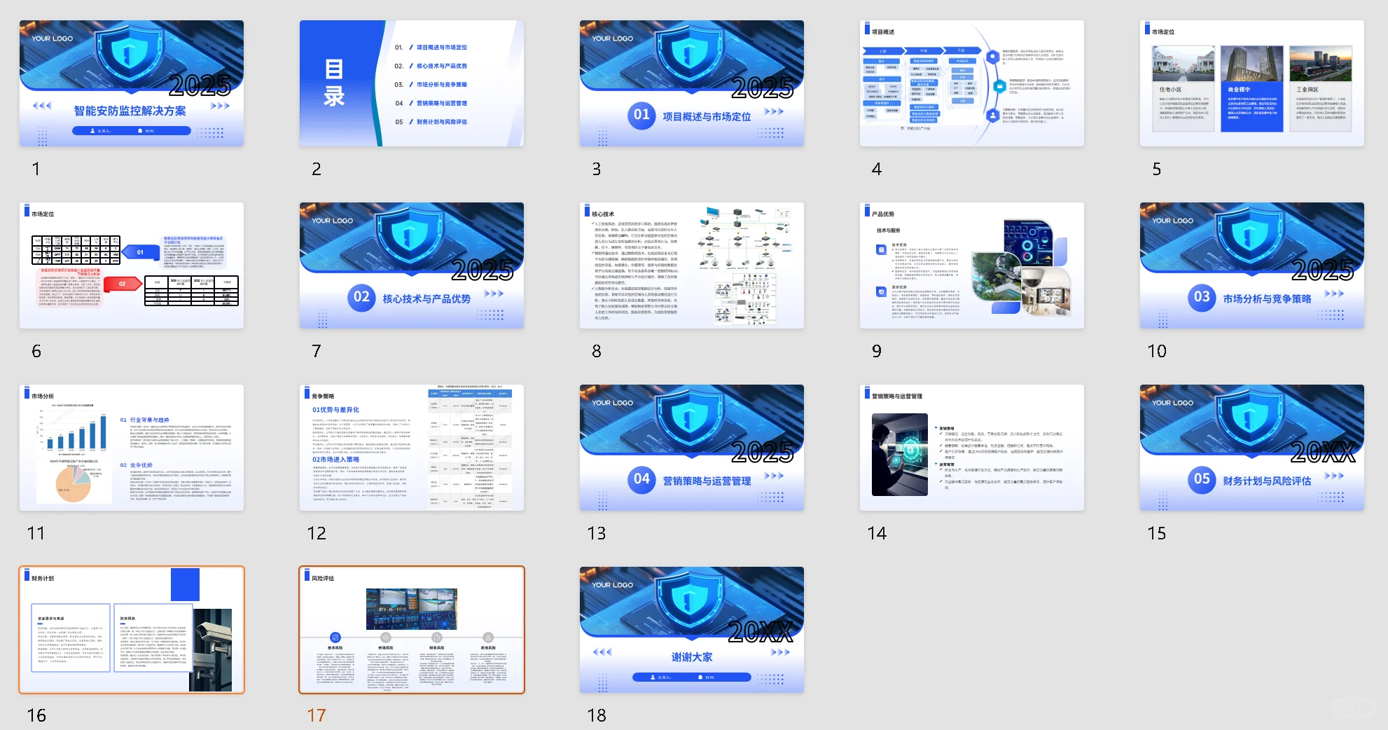 智能安防方案制作 | 实战经验分享WORD+PPT