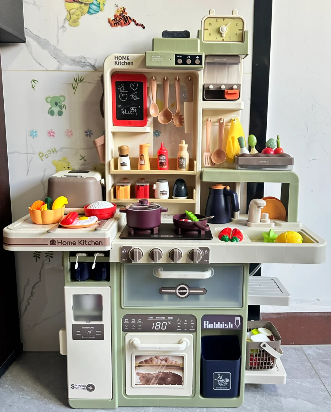 拒绝厨房玩具小零件一碰就倒！