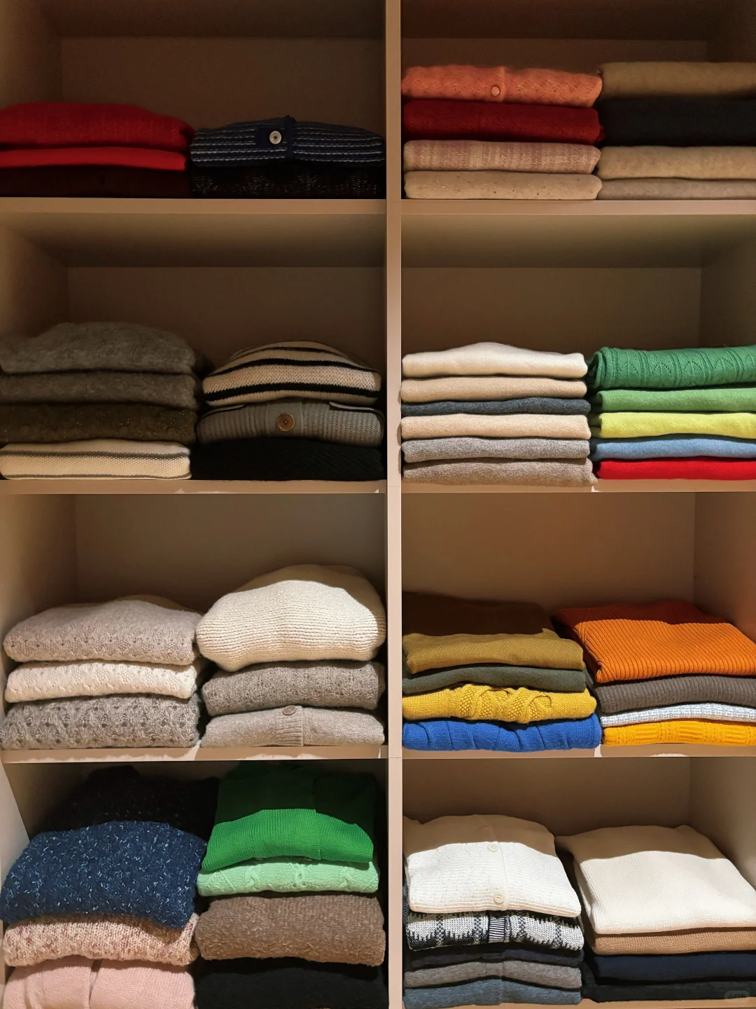 ?️ 居家整理术|如何收纳100件毛衣