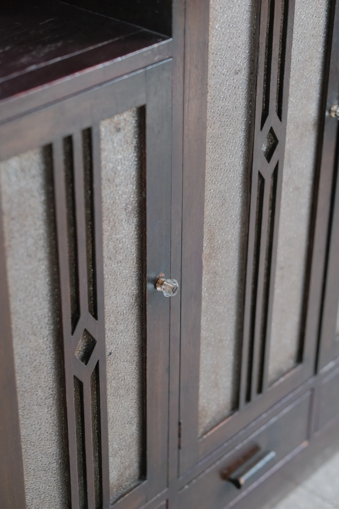 民国老上海柳桉玻璃柜 书柜 展示柜