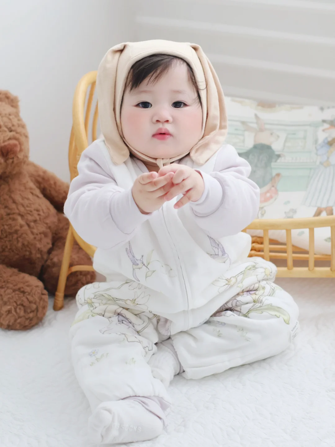 秋季带娃怕踢被着凉？?童话风睡袋救大命