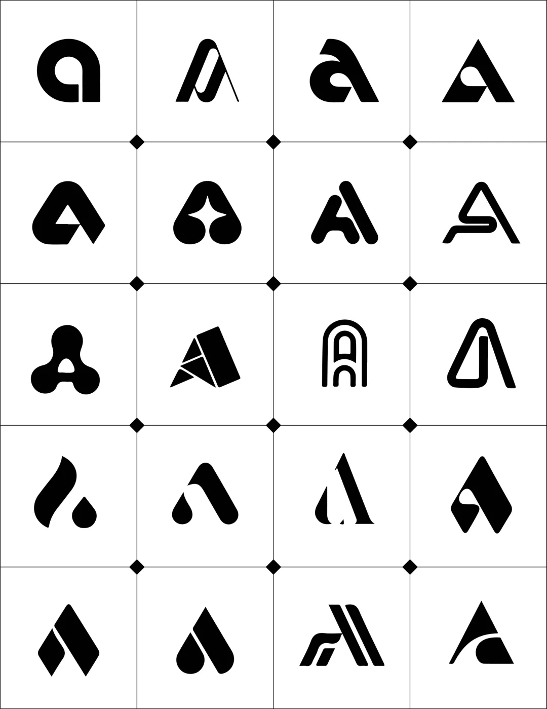 ?「设计师干货」A字母的变形魔法