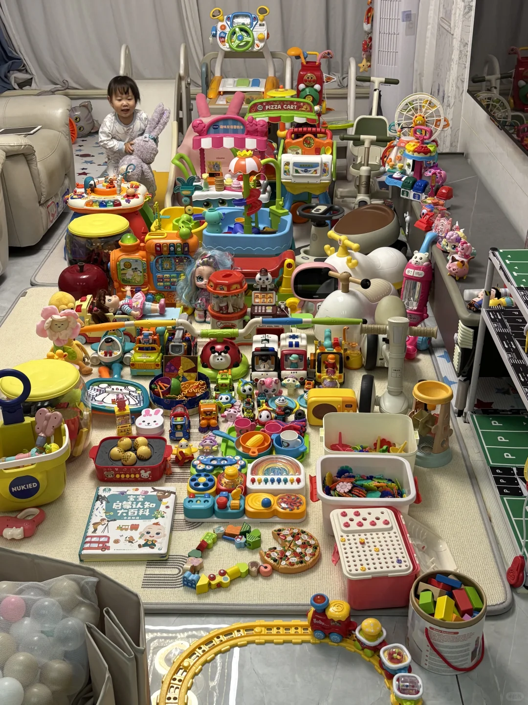 谁家还没有点玩具呢！虽然不多，但够玩