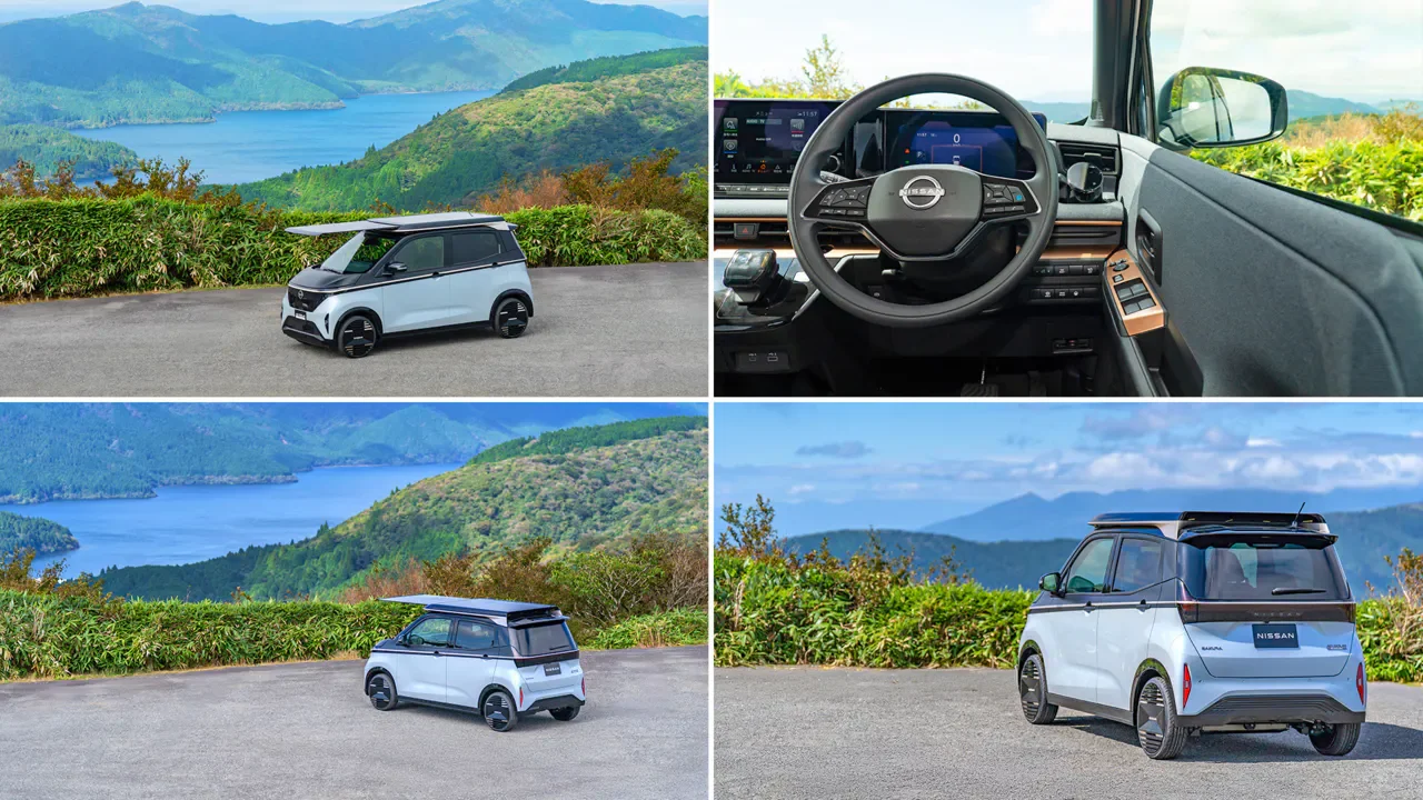 日产太阳能汽车新突破