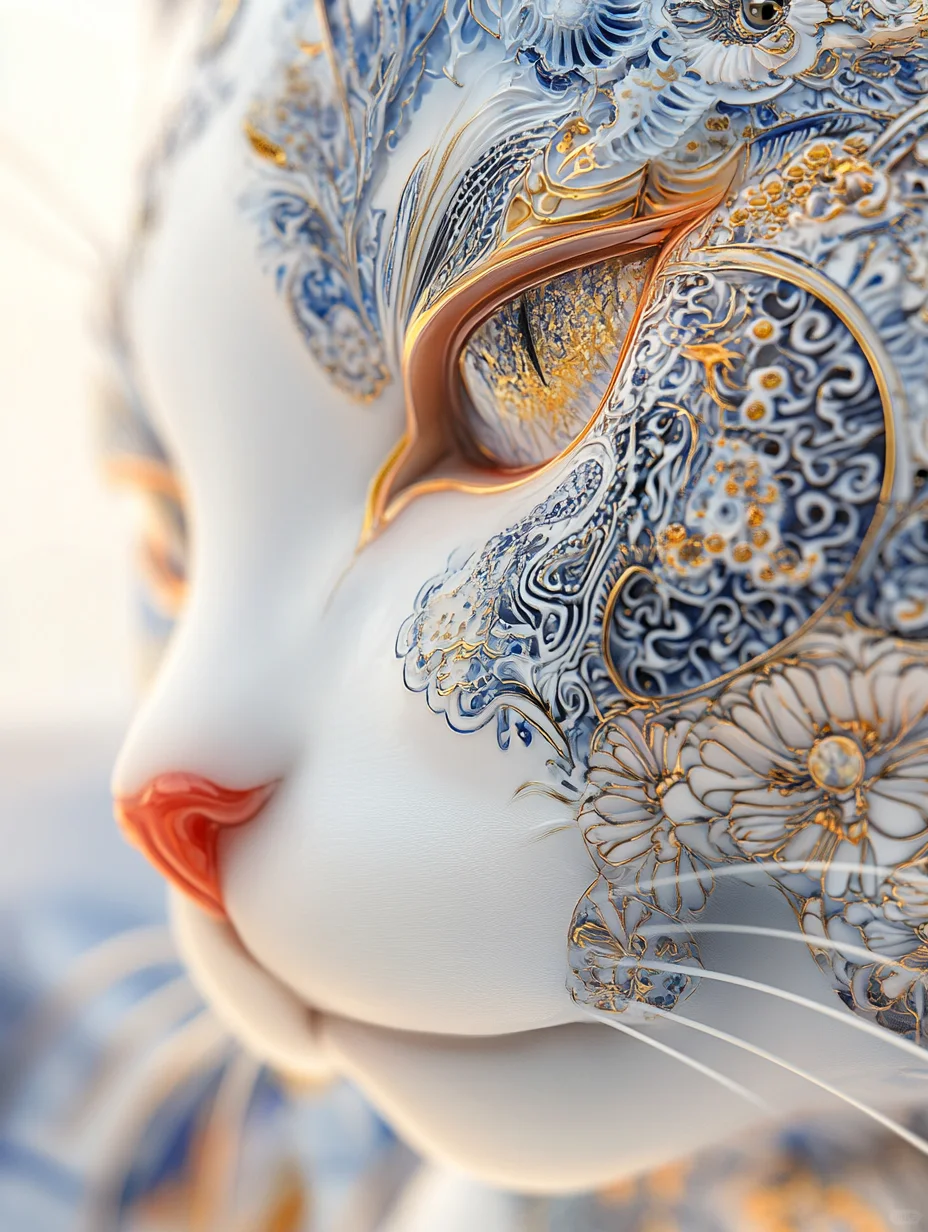 前方高萌预警！花纹各异的花瓷喵！