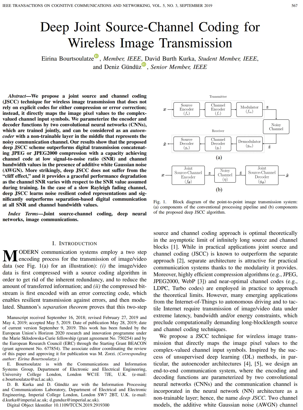Shuoyao语义通信手札 1️⃣ | JSCC 回顾