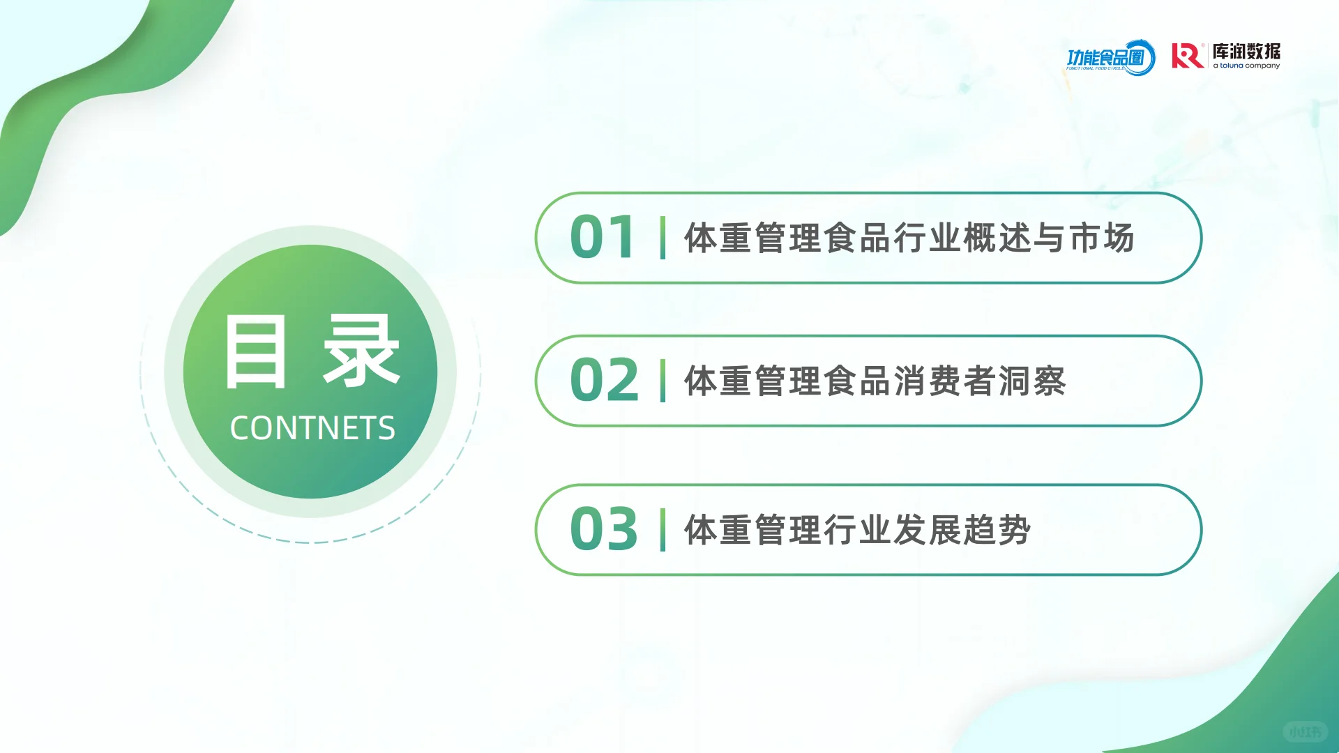 ?♀️2025体重管理食品消费洞察