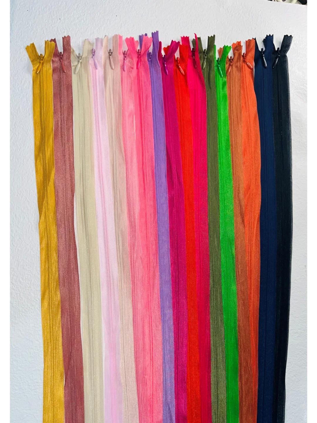 ?【小红书推荐!18色60cm隐形拉链】?