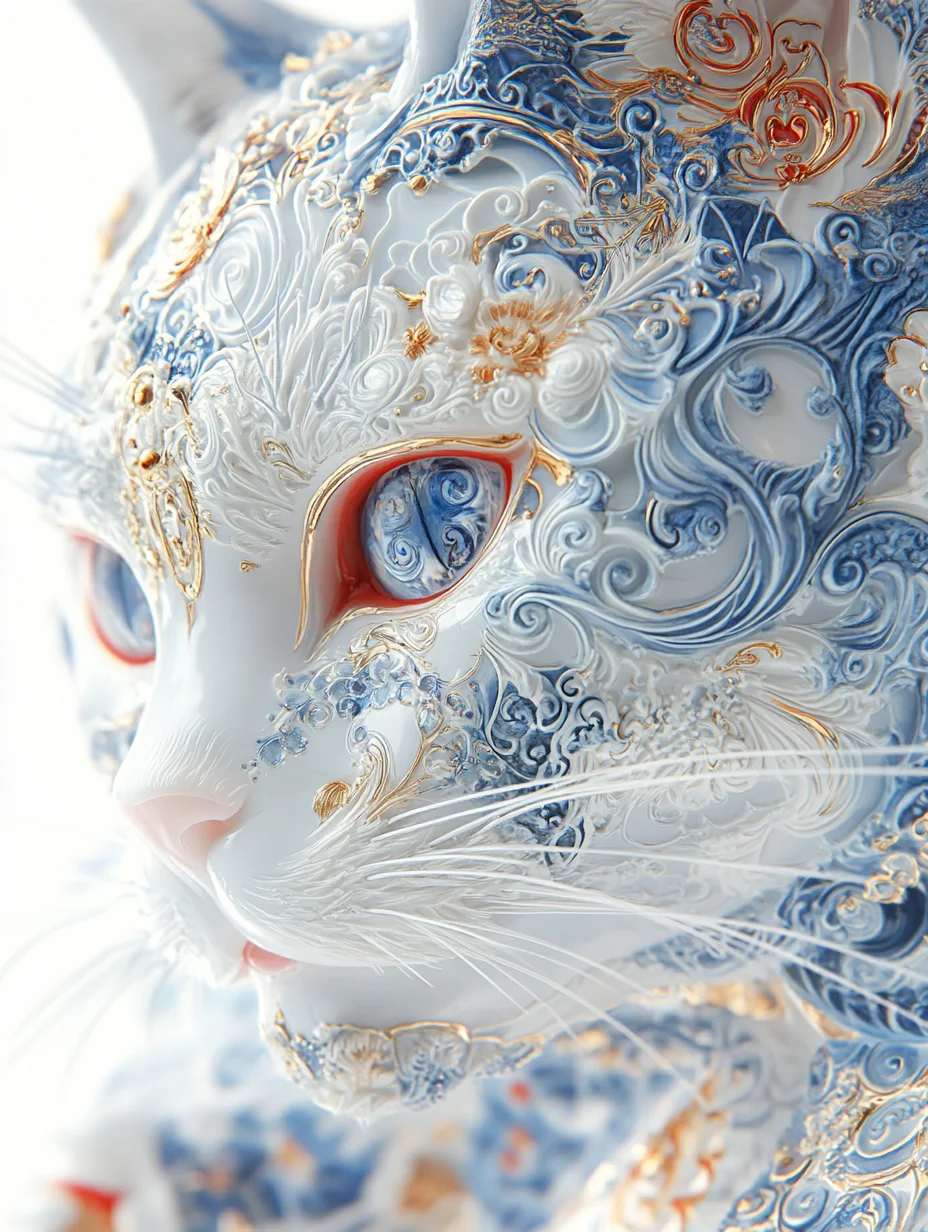 前方高萌预警！花纹各异的花瓷喵！