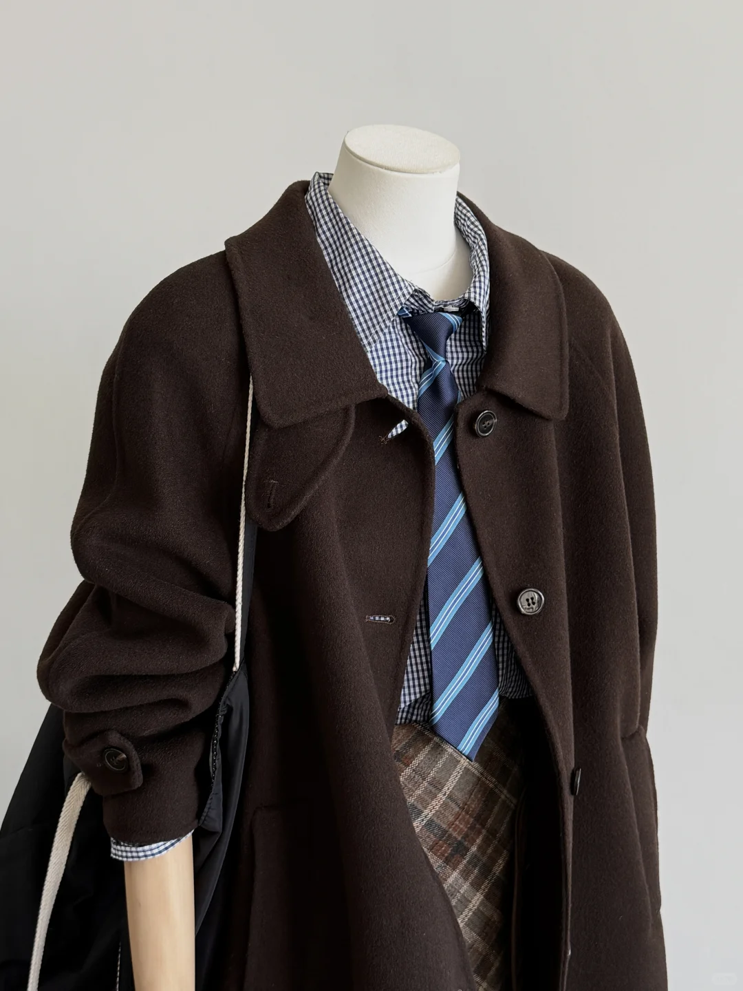 萝莉咖色小外套~娇柔俏丽的舒适感万岁❗️