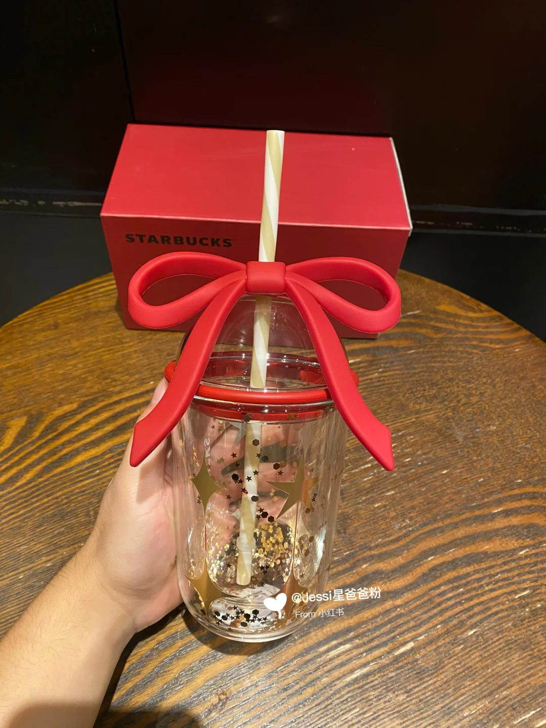 ✨✨✨圣诞新品上市 | 透明玻璃吸管杯