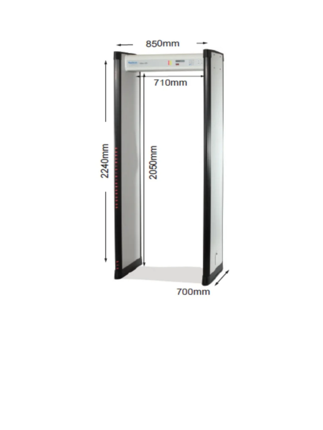 美国Rapiscan Metor6S安检门