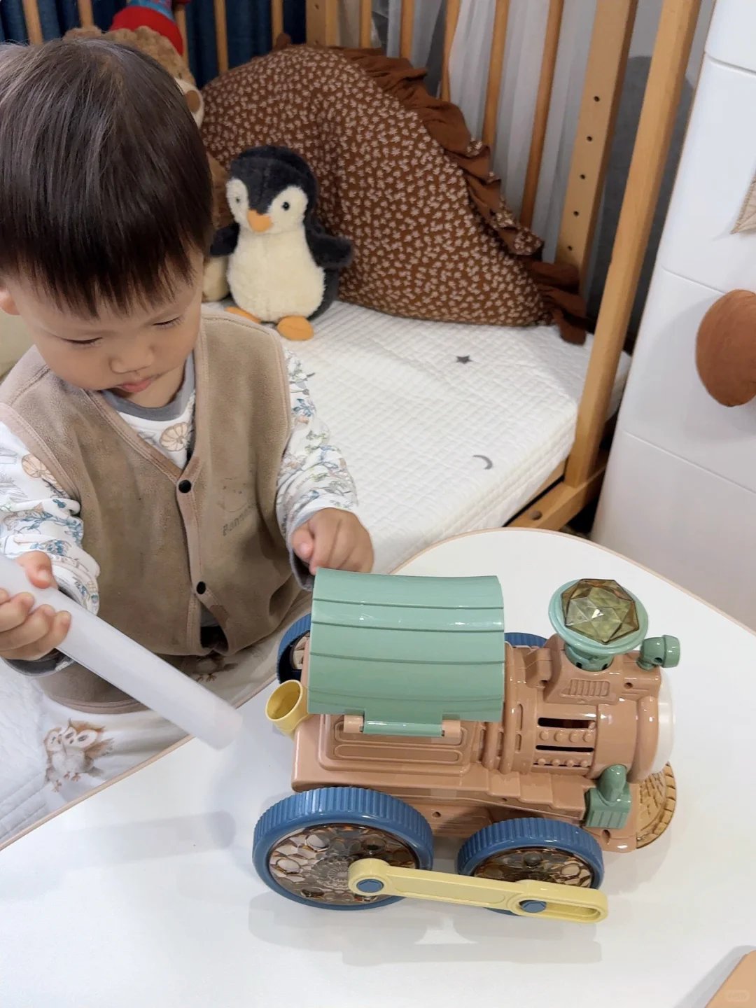 他的玩具不贵 但都很好玩呀～