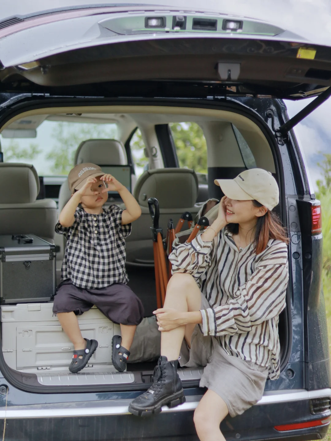 ?解锁家庭露营新姿势！从选对腾势D9开始～