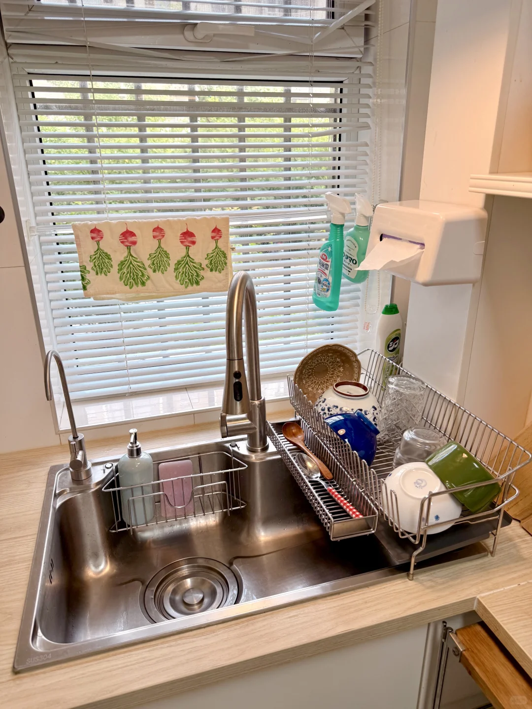 拯救一字型小厨房的两个置物架！！