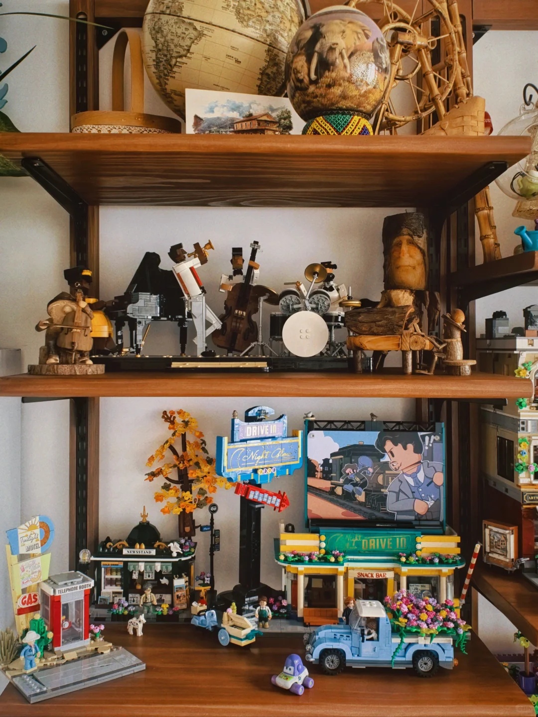 终于实现乐高摆放自由?