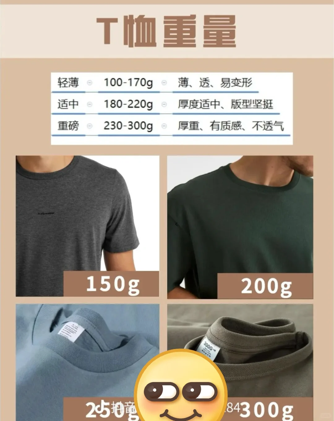 如何挑选适合自己的T恤