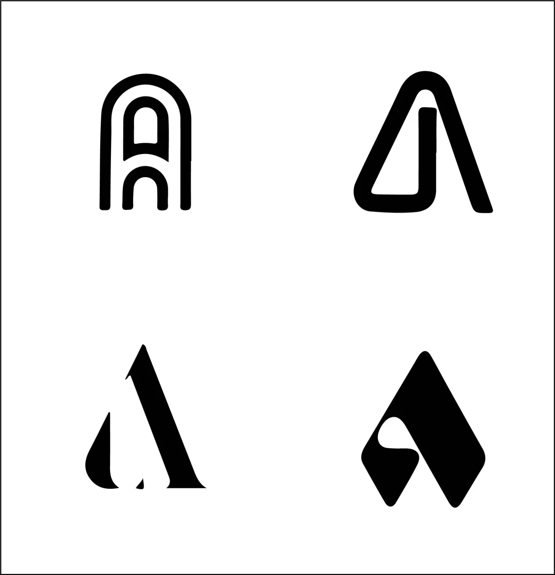 ?「设计师干货」A字母的变形魔法