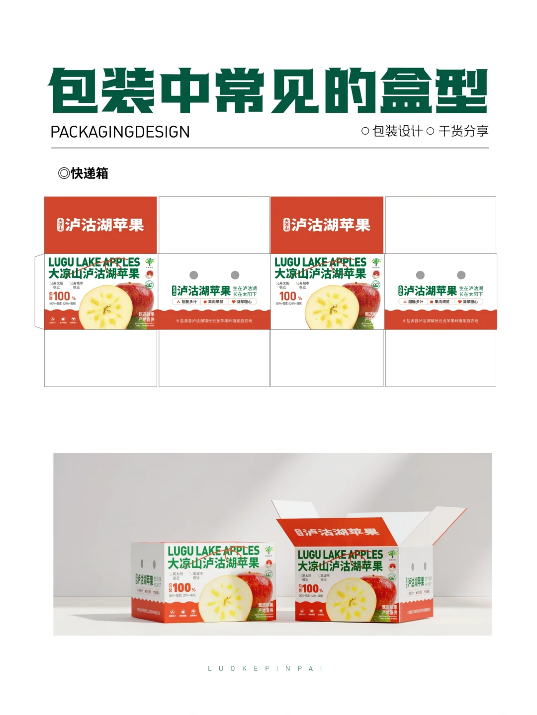 干货分享 | 包装中常见的盒型刀版图