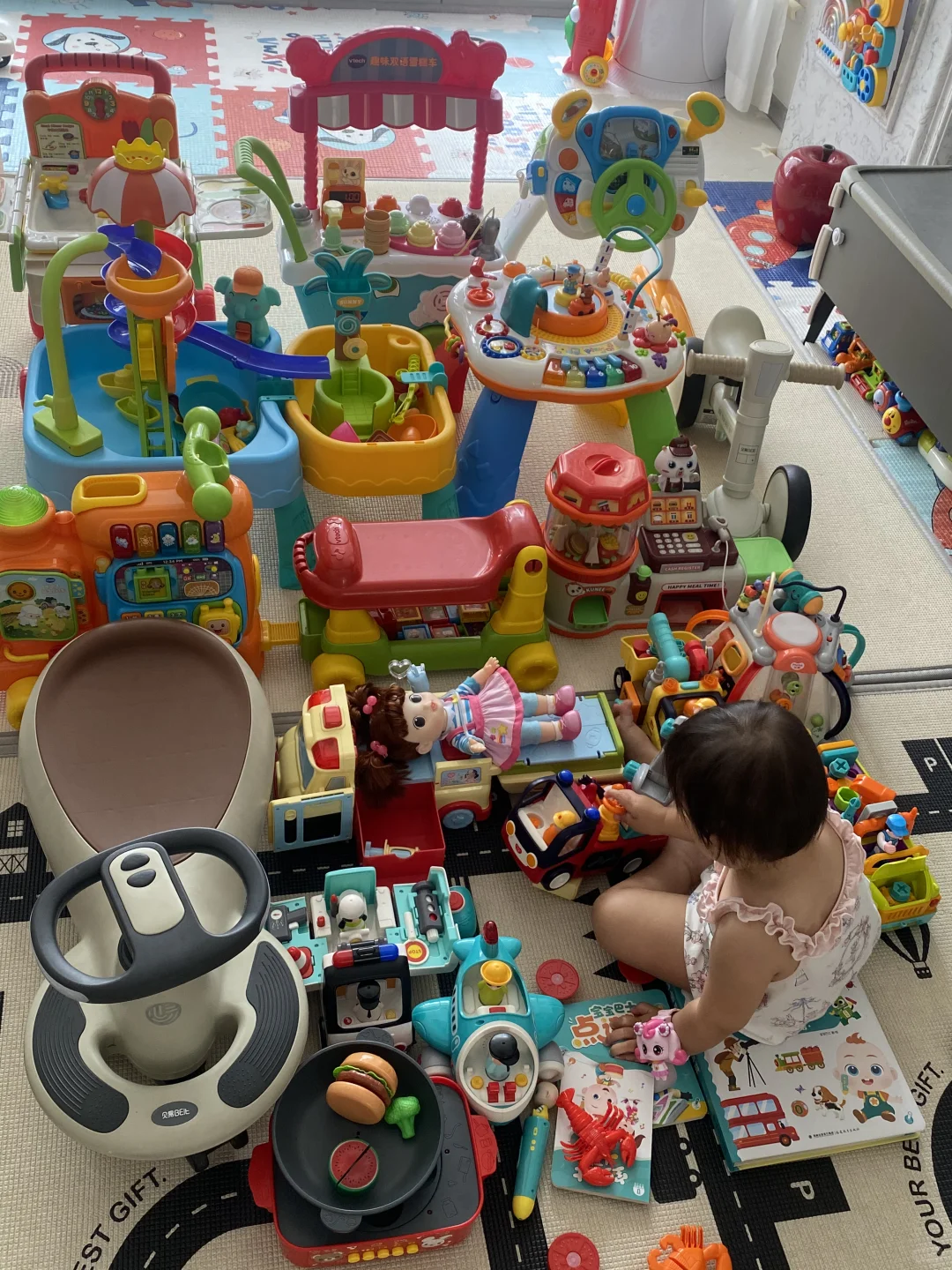 不知道你们发没发现问题大件玩具真的很耐玩