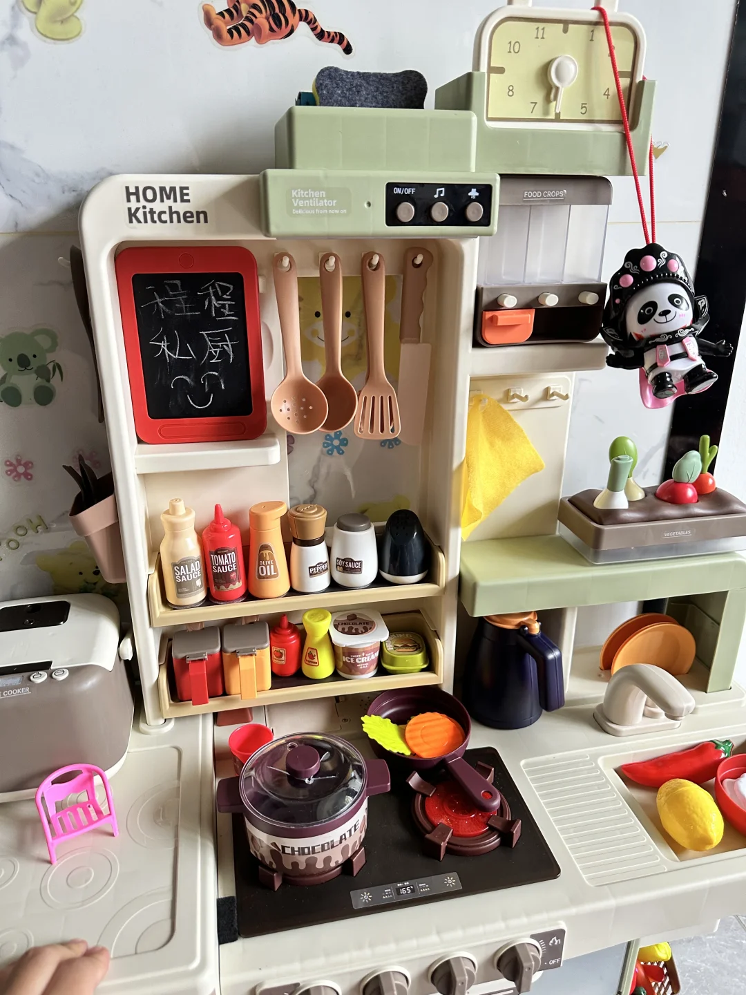 拒绝厨房玩具小零件一碰就倒！