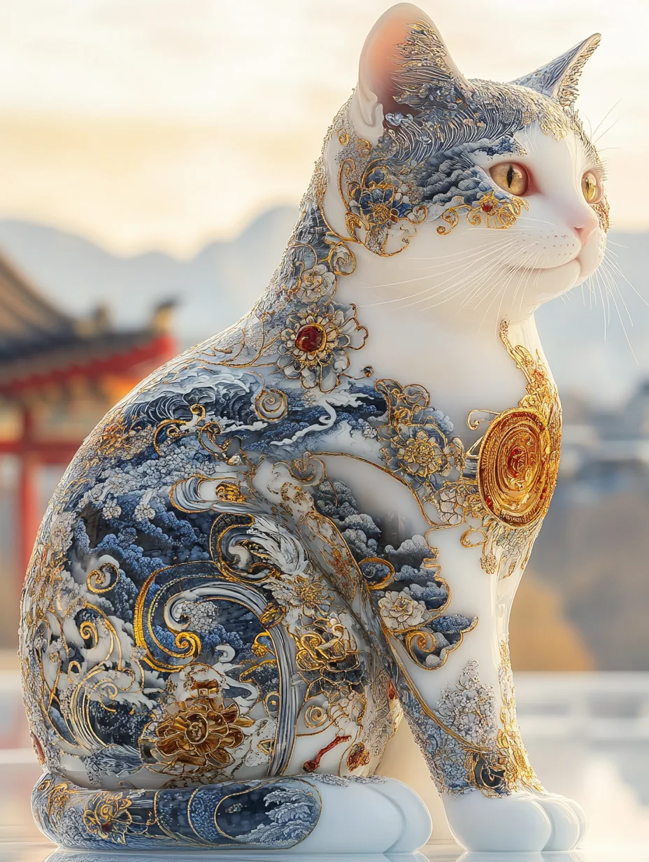 前方高萌预警！花纹各异的花瓷喵！