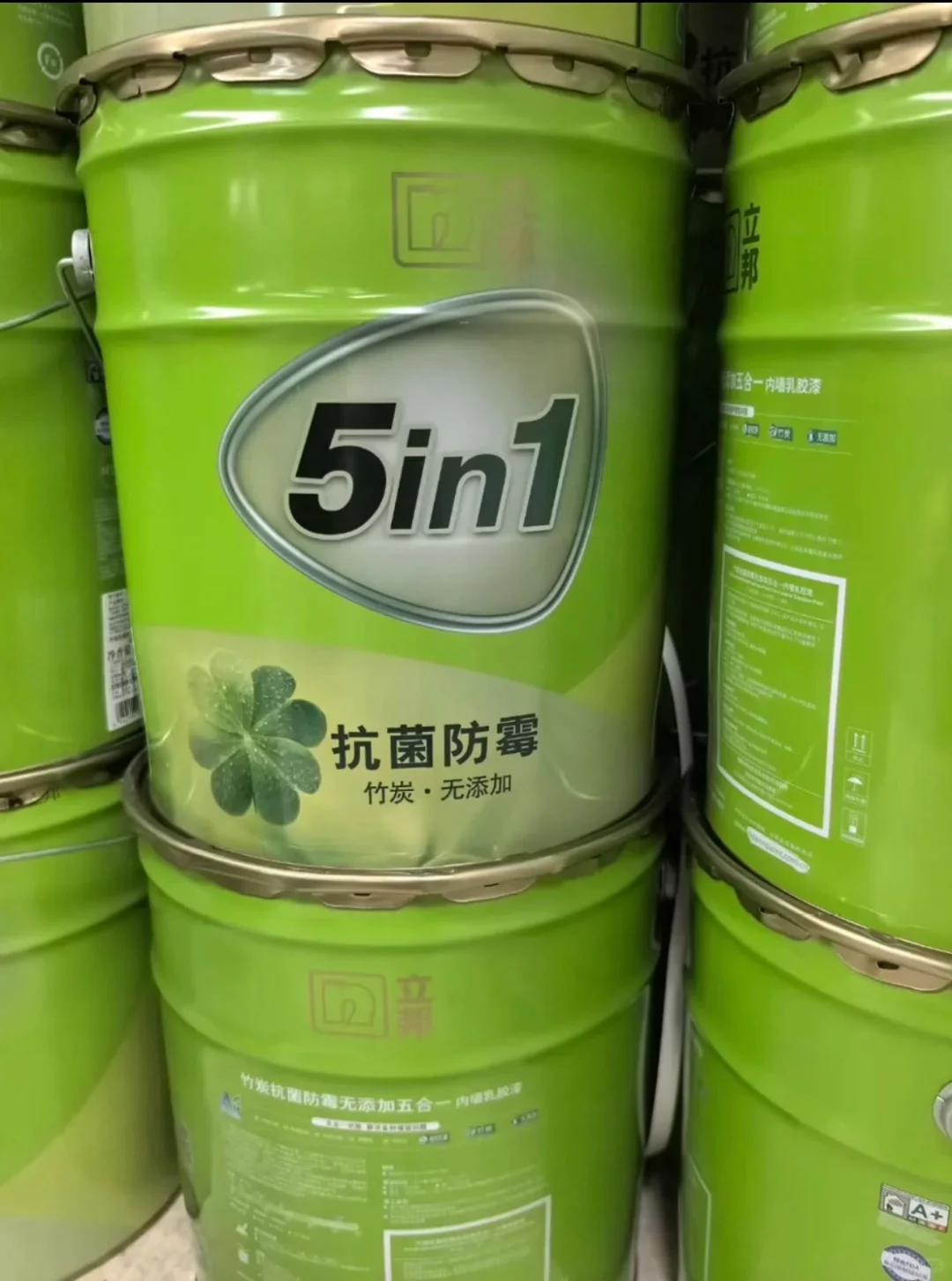 立邦抗菌防霉竹炭无添加