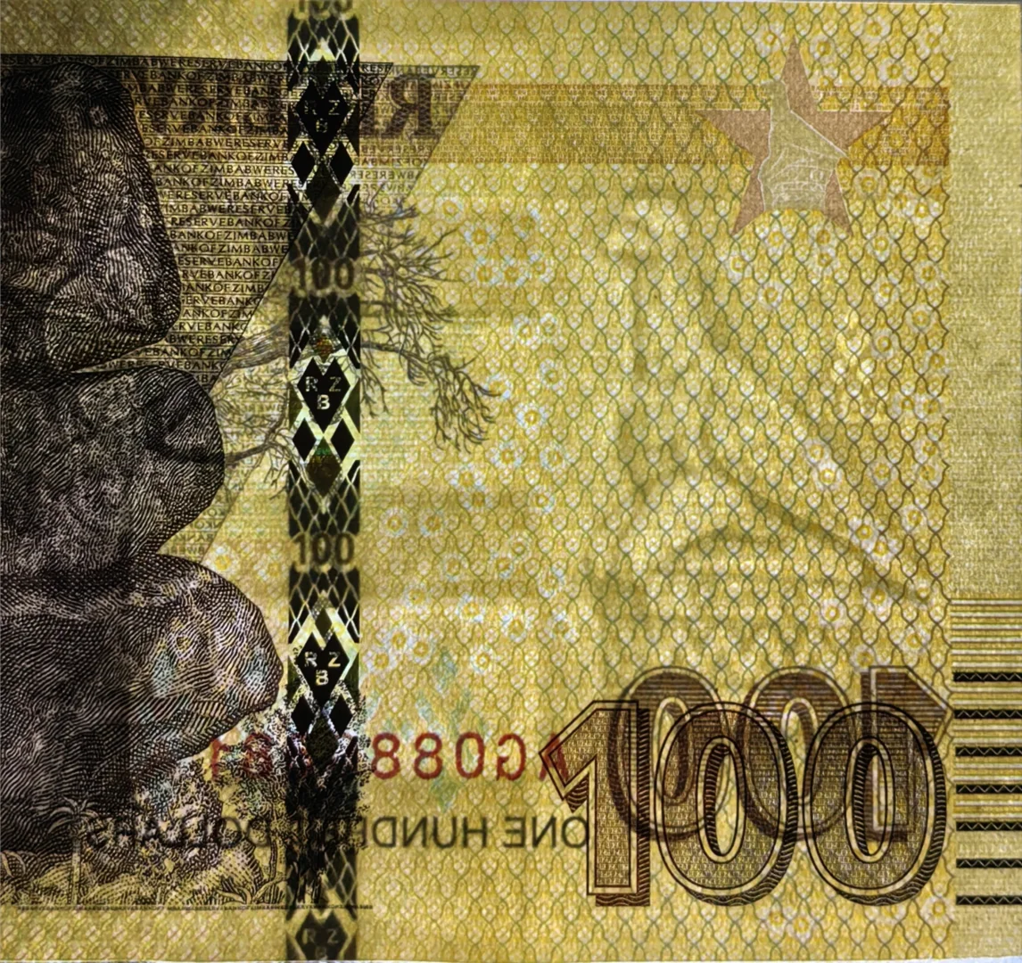 每日一钞:津巴布韦100元(2020版)